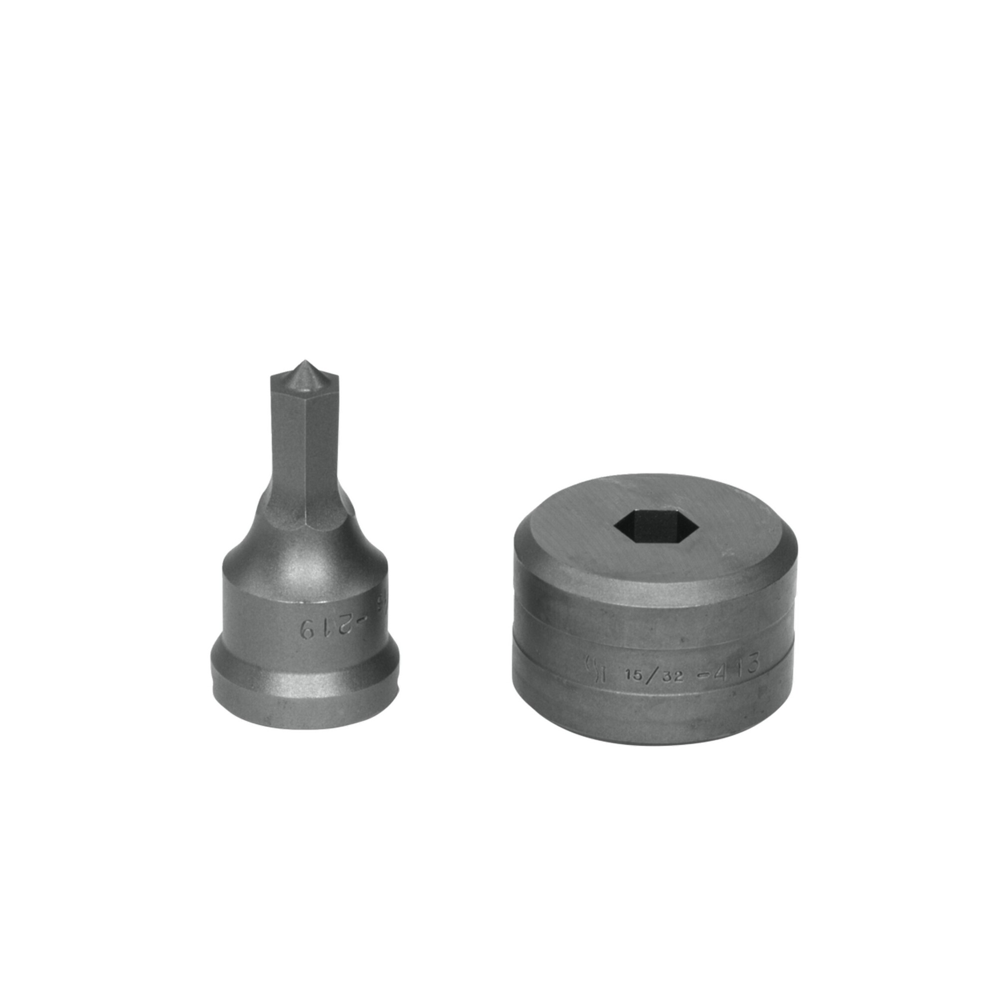 Edwards Ironworkers, Hex Punch Die Set, Max. Bending Radius 45 °, Model# PDH7/16